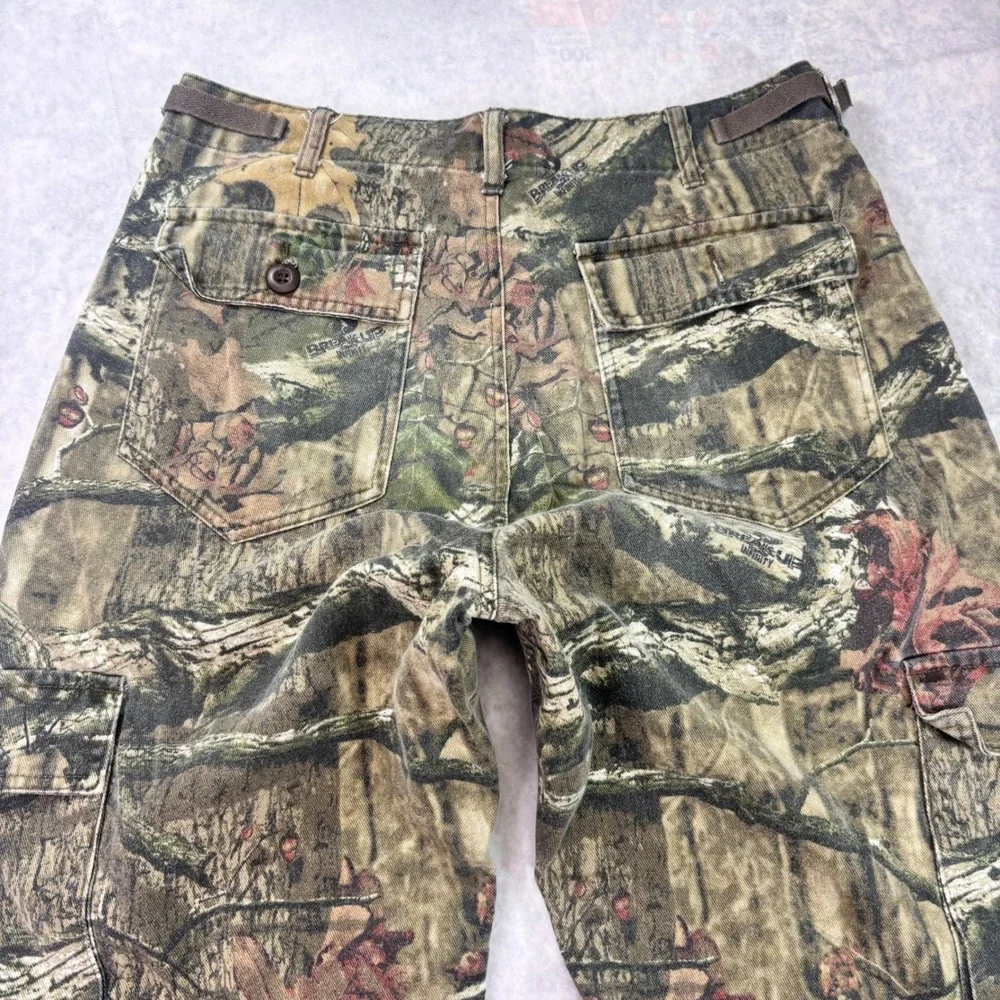 Cabela's Outdoor Gear Camo Cargo Pants Men's 34 Regular Hunting Y2K - Picture 5 of 8